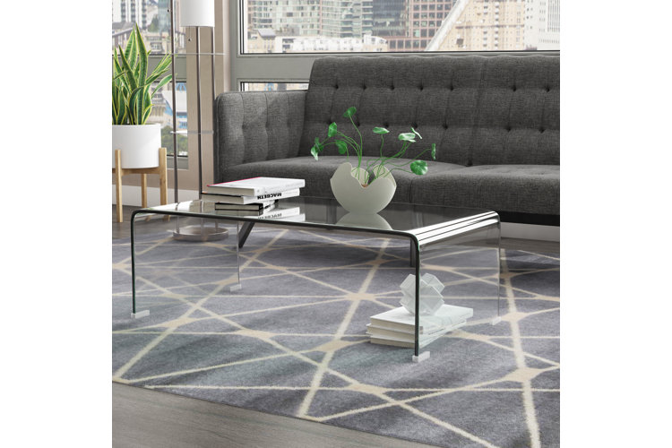 Wayfair glass deals coffee table